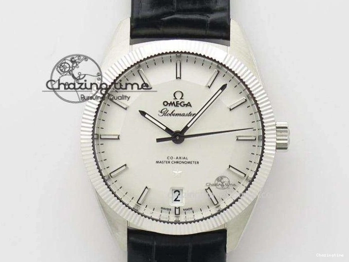 0228 Upgraded Seamaster Edizione Venezia SS Best Edition Blue Dial On Leather Strap A 8121